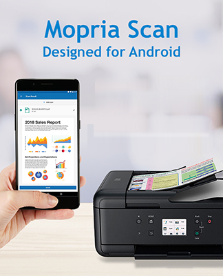 Mopria Scan offers a convenient way for you to scan documents from your scanner or multi-function printer (MFP) directly to your Android mobile device.